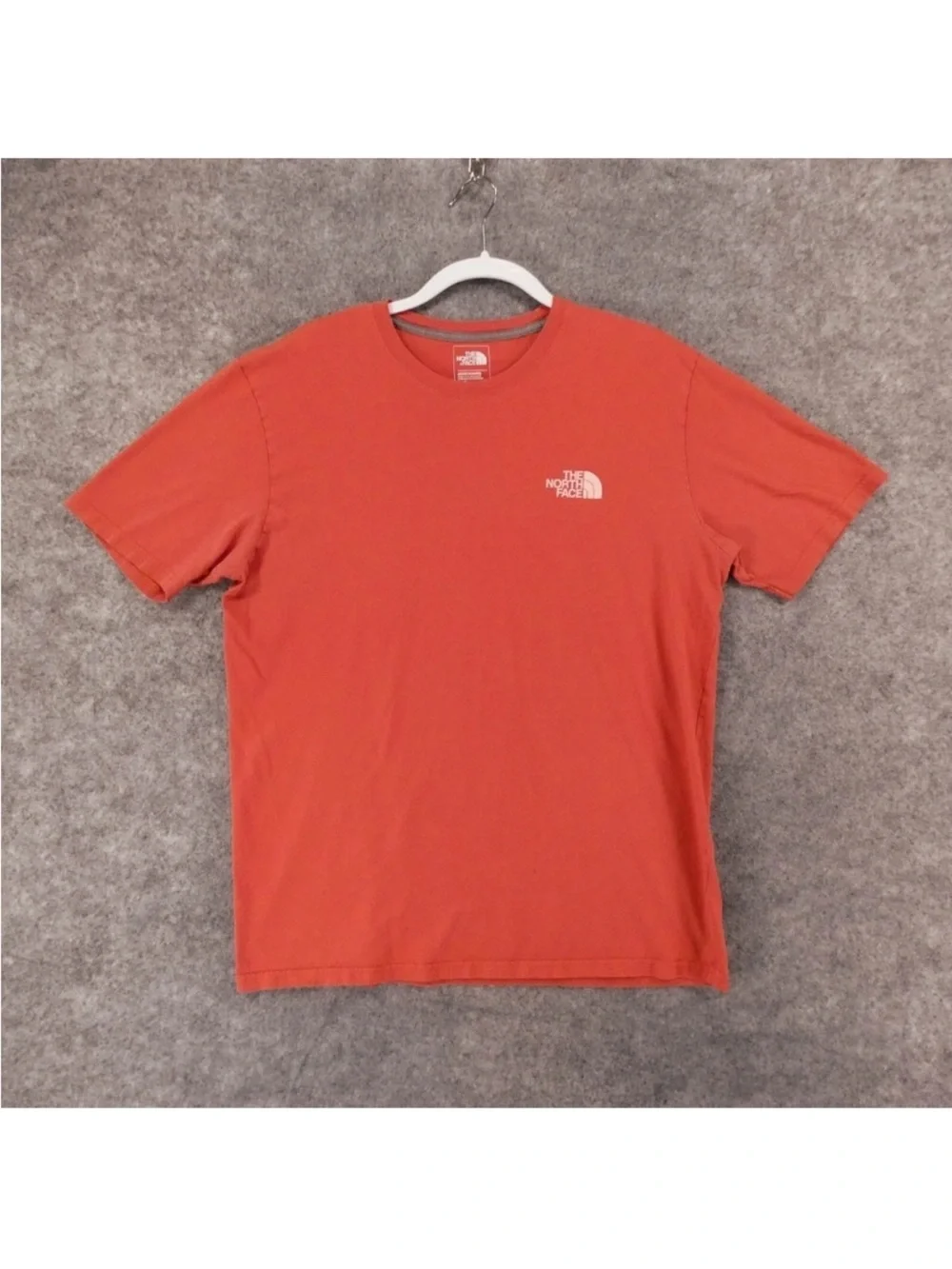 The North Face Elevation T-Shirt Tee Short Sleeve Orange Rusted Bronze Size L